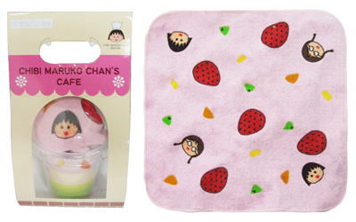 CHIBI MARUKO CHAN'S CAFE シリーズ(フルーツパフェ1P)(ピンク) 商品画像