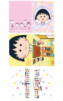 ちびまる子ちゃん A4クリアファイル （花柄）（家族）（集合） 商品画像