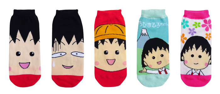 ちびまる子ちゃん くつした 商品画像