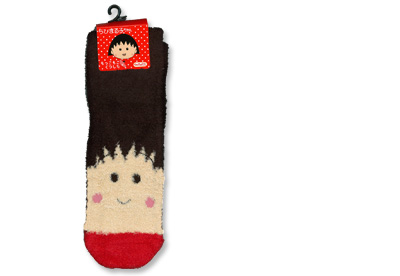 もっこもこソックス　ちびまる子ちゃん 商品画像