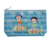 ポーチ　ひまわり・人魚・おさかな